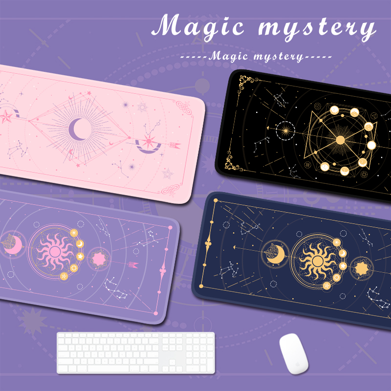 Laptop Accessories Girls - Magie Mond Sterne Lila Extra Große
