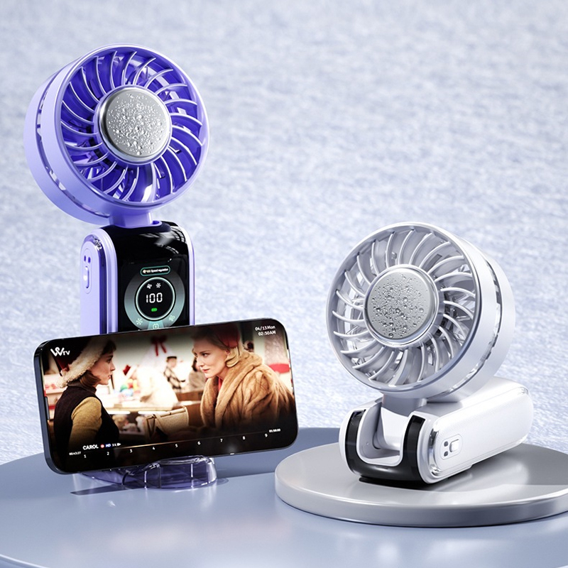 Monitor Portable Usb - Tragbarer Handventilator 3600mAh Faltbarer Nackenventilator 100