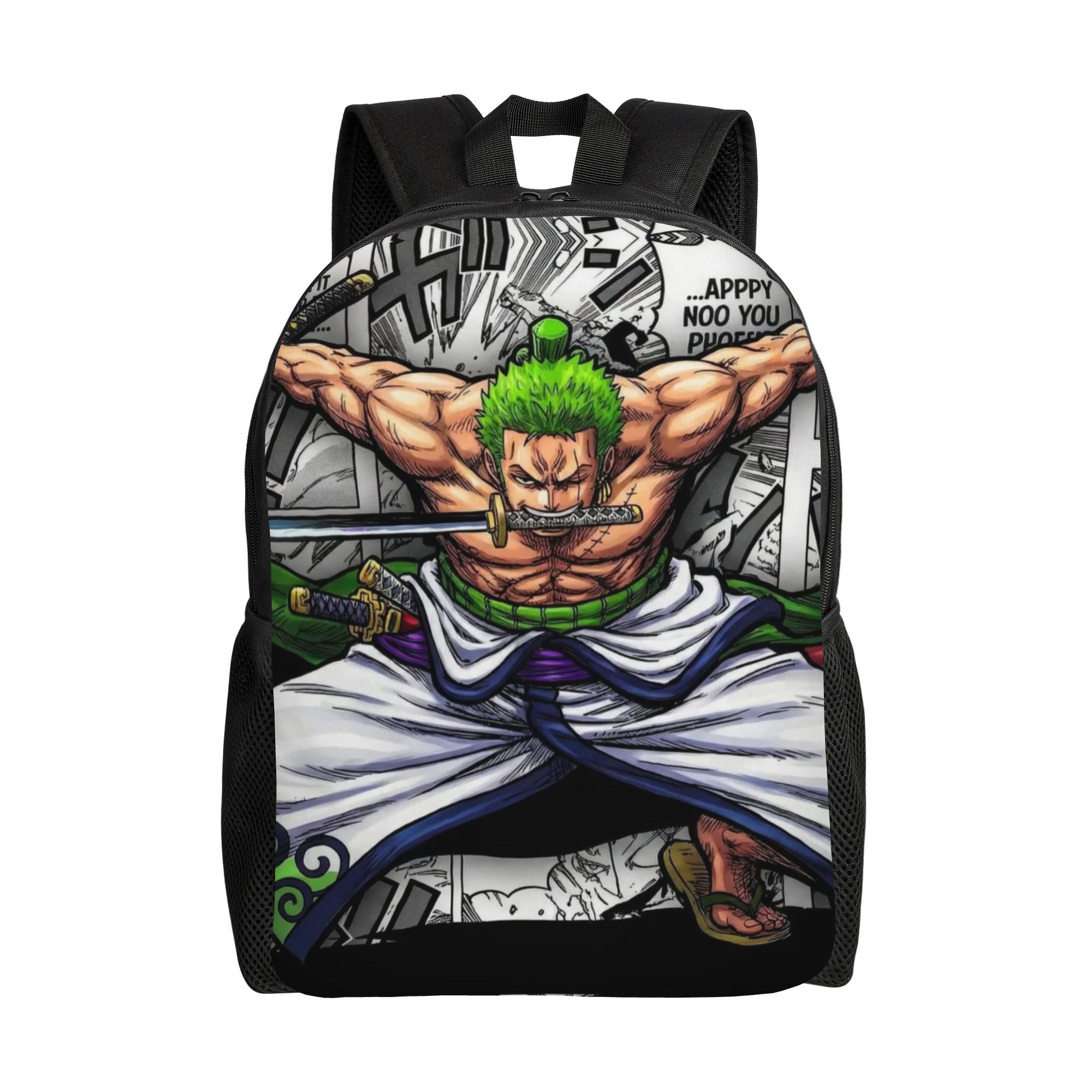 Laptop Accessories For College - 3D-Druck Zoro O-One P-Piece Rucksack für