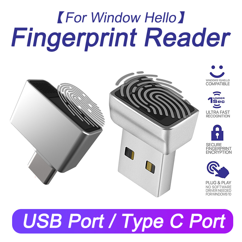Fingerprint Reader Usb - Typ C / USB Biometrische Scanner