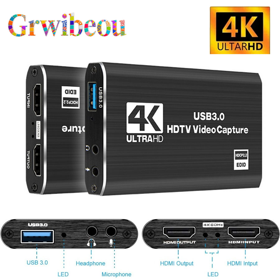 Monitor Portable Usb - 4K USB 3,0 Video Capture Karte