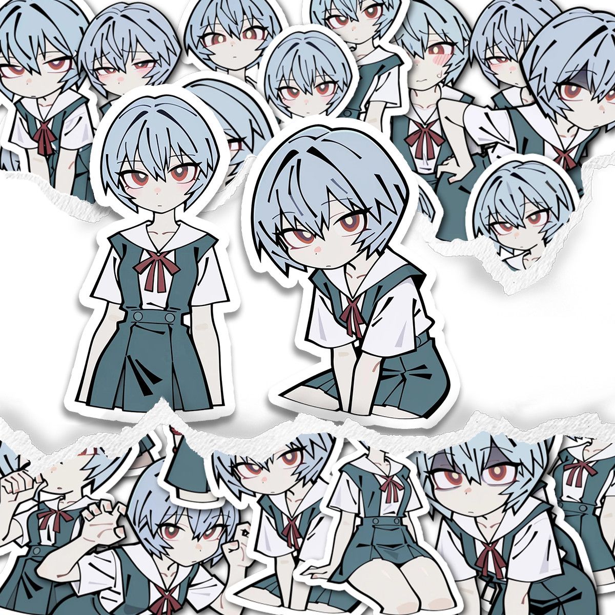 Accessories For New Laptop - Neue Neon Genesis Evangelion Aufkleber Ayanami