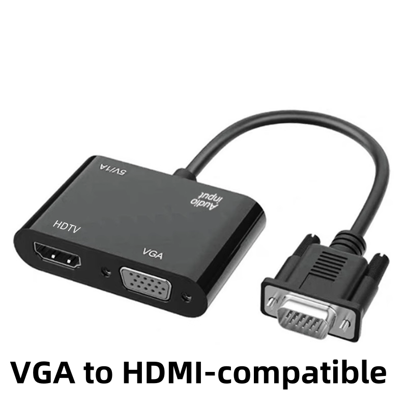 Monitor Portable Usb - VGA (Host) zu VGA/HDMI-kompatiblen Display-Adapter mit