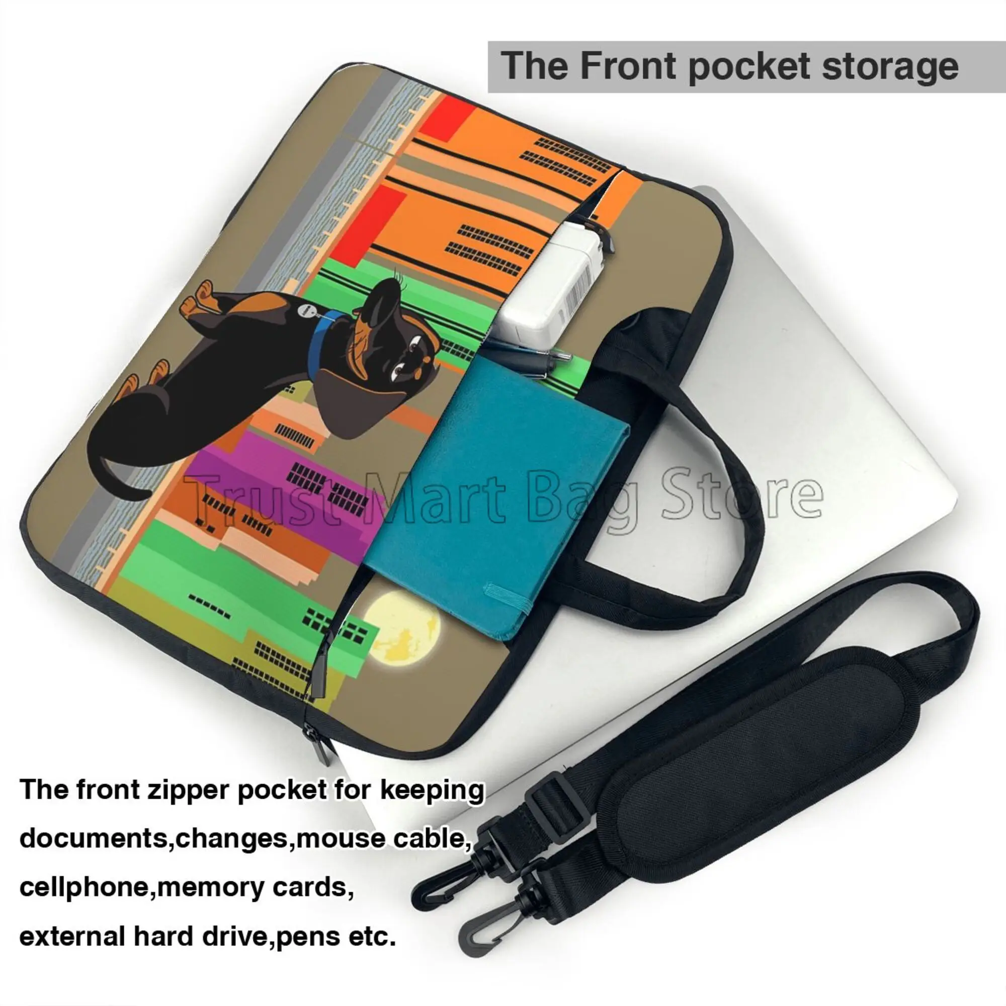 Niedliche Dackel drucken Lapto – Laptop Accessories Travel Case Bewertung und Preis