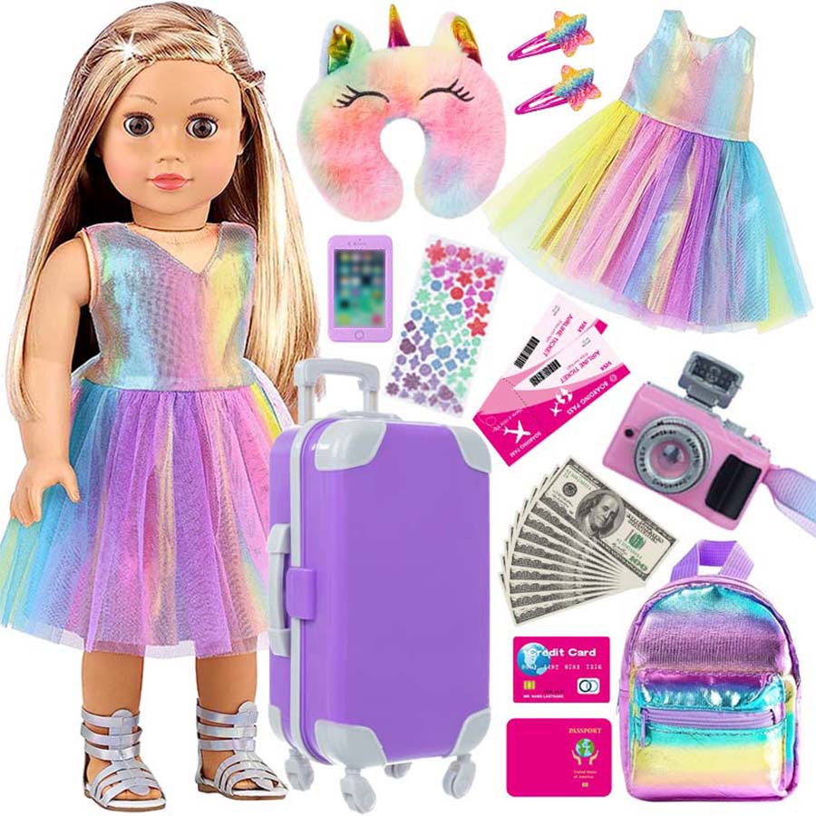 18-Zoll-Puppenkleidung und Zub – Laptop Accessories Girls Bewertung und Preis