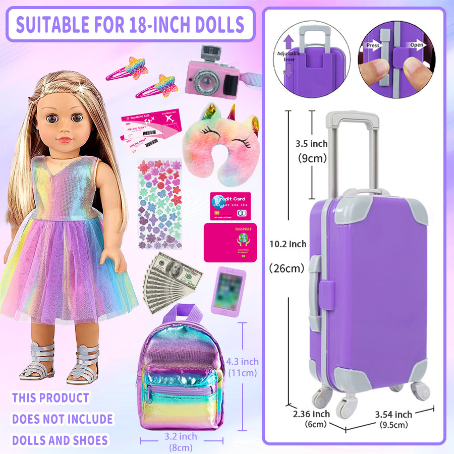 18-Zoll-Puppenkleidung und Zub – Laptop Accessories Girls Bewertung und Preis