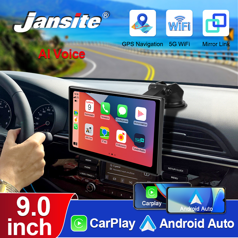 Universal Jansite 9 Zoll Carpl – Monitor Portable Usb Bewertung und Preis
