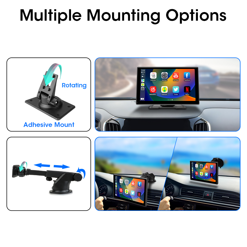 Universal Jansite 9 Zoll Carpl – Monitor Portable Usb Bewertung und Preis