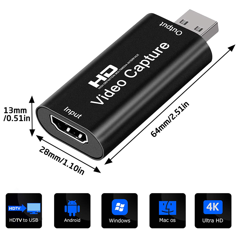 USB 2,0 Video Capture Karte HD – Monitor Portable Usb Bewertung und Preis