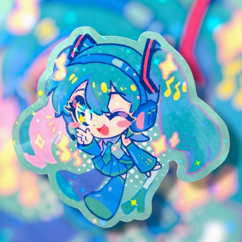 Virtual Idol Green Twin Tails  – Laptop Accessories Girls Bewertung und Preis