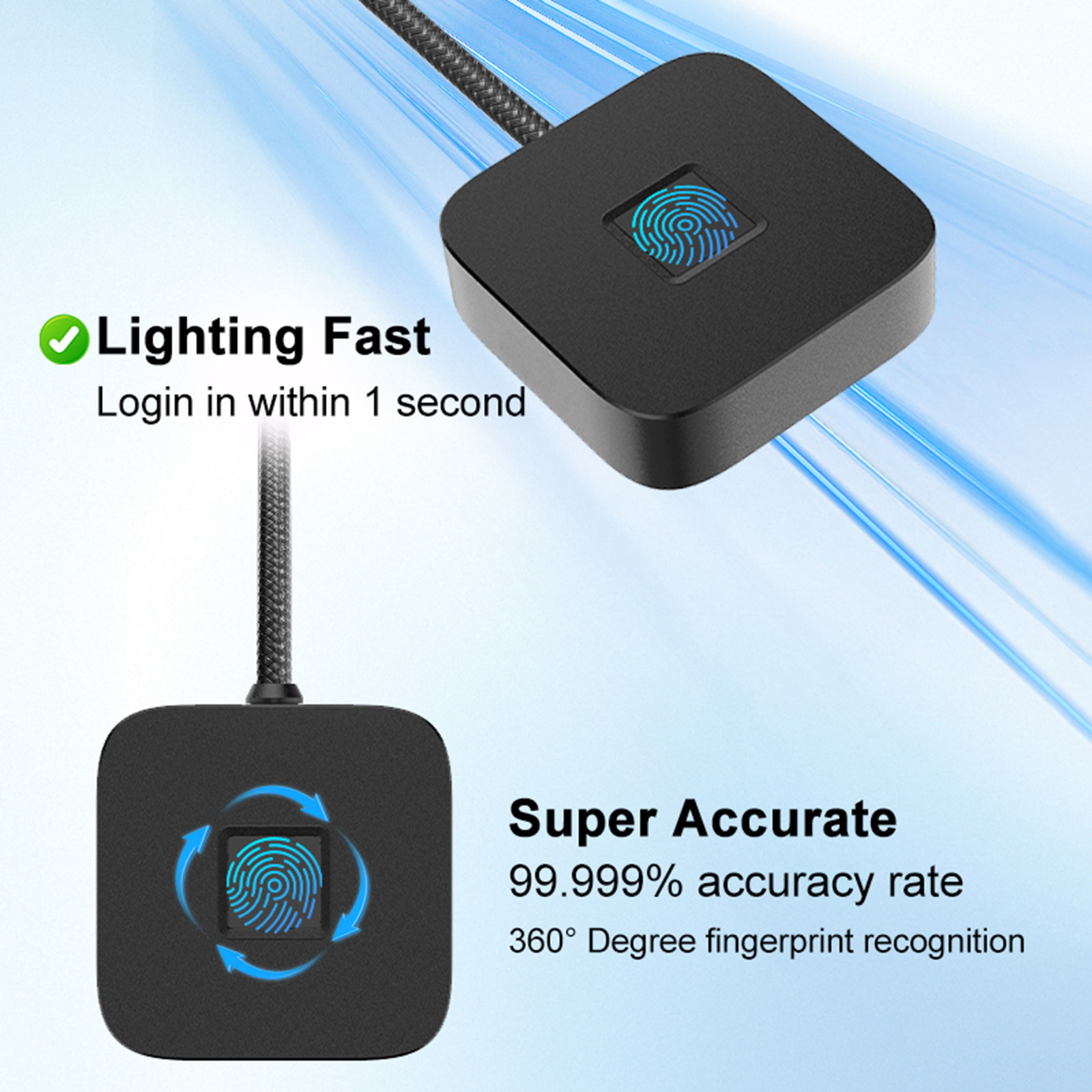 USB-Fingerabdruckleser mit 5 F – Fingerprint Reader Usb Bewertung und Preis