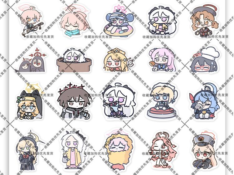 80PCS Anime Blue Archive Soras – Laptop Accessories Decoration Bewertung und Preis