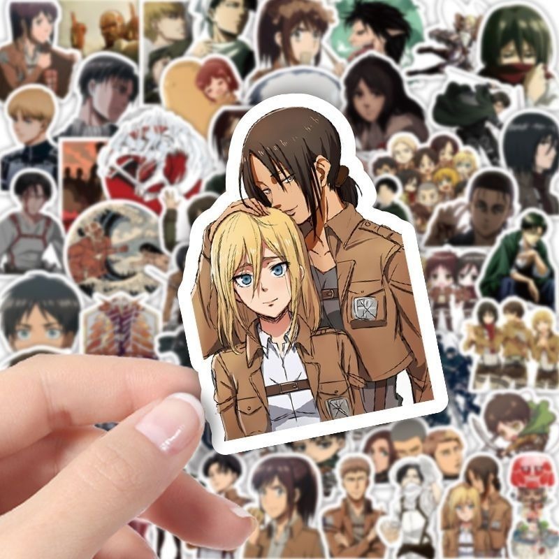 60 Stück Attack on Titan Anime – Laptop Accessories Decoration Bewertung und Preis