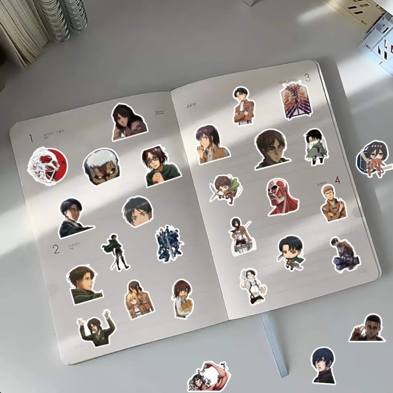 60 Stück Attack on Titan Anime – Laptop Accessories Decoration Bewertung und Preis
