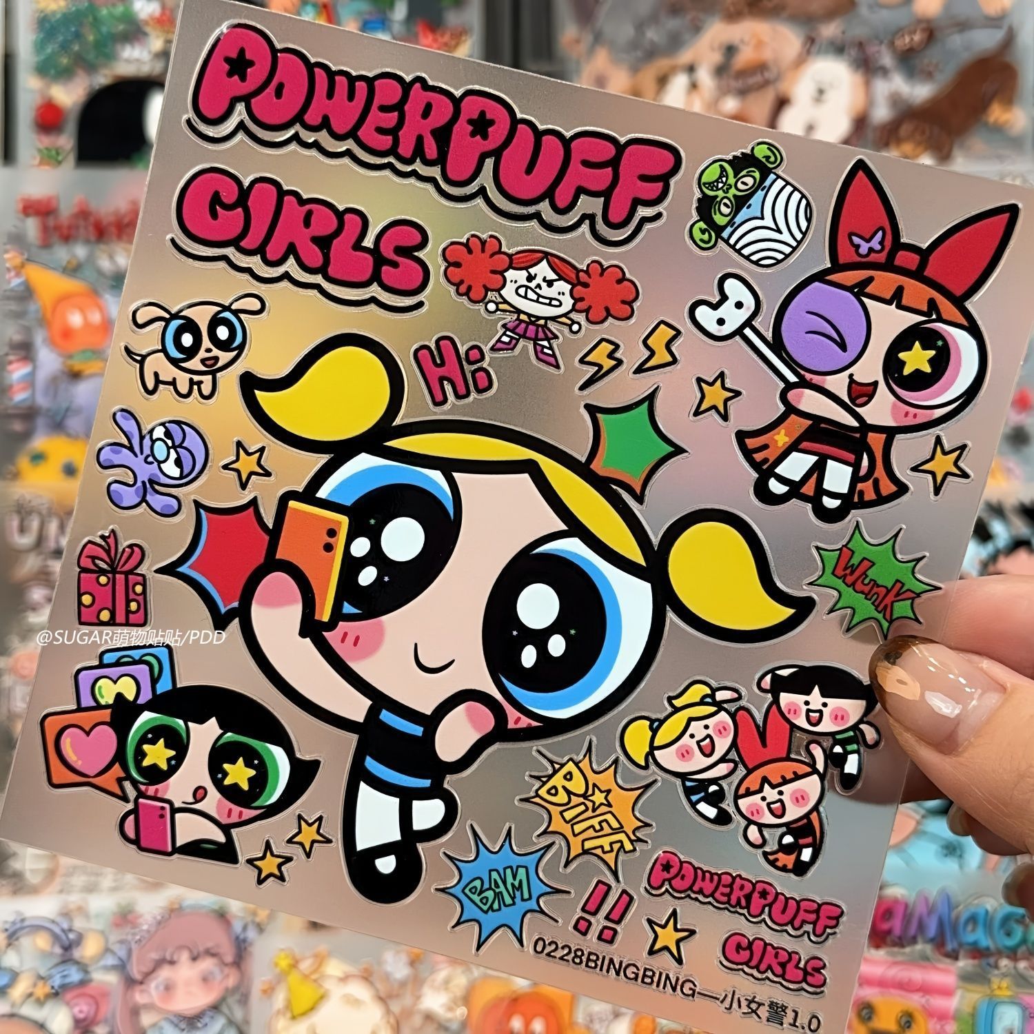 Kawaii Powerpuff Girl Charakte – Laptop Accessories Decoration Bewertung und Preis