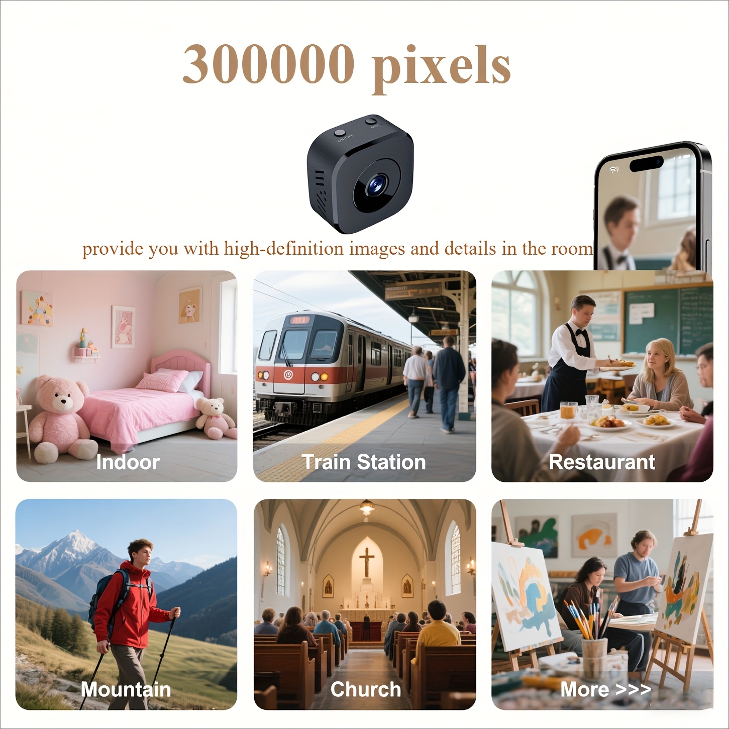1080P HD Mini WiFi Kamera Indo – Monitor Portable Usb Bewertung und Preis