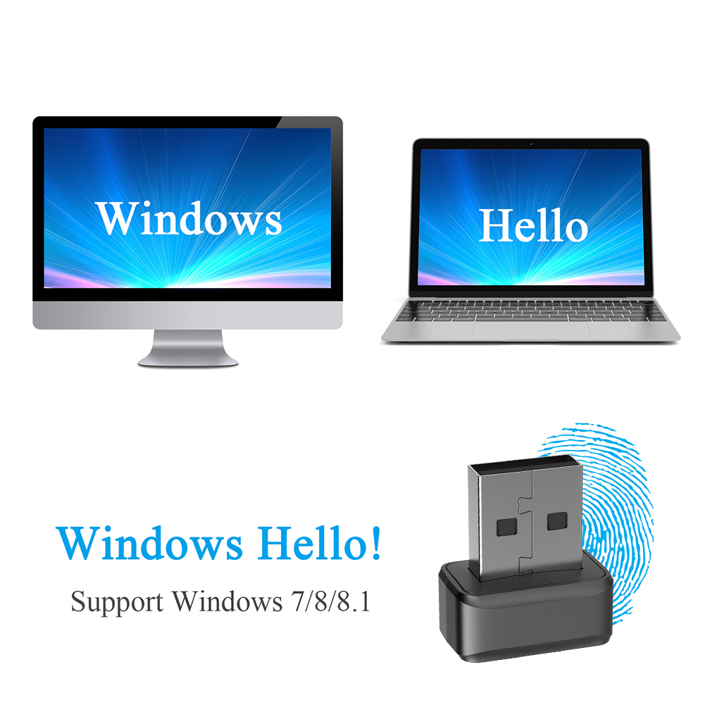 USB-Fingerabdruck-Schlüssel le – Fingerprint Reader Usb Bewertung und Preis