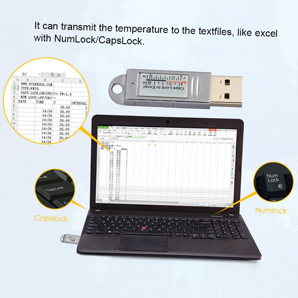 PCsensor USB-Thermometer Hygro – Monitor Portable Usb Bewertung und Preis
