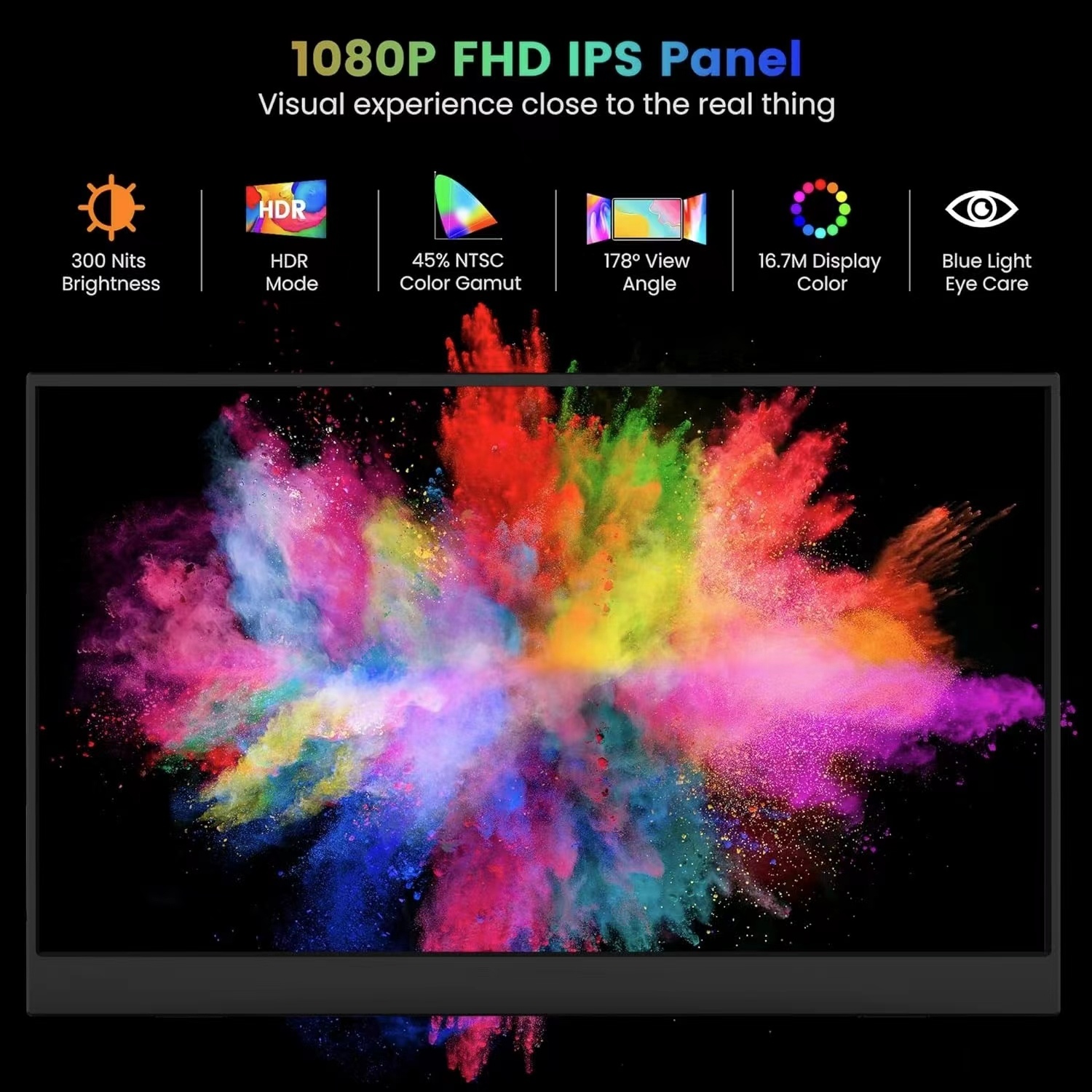 15,6 Zoll IPS 1080P FHD Full H – Monitor Portable Usb Bewertung und Preis