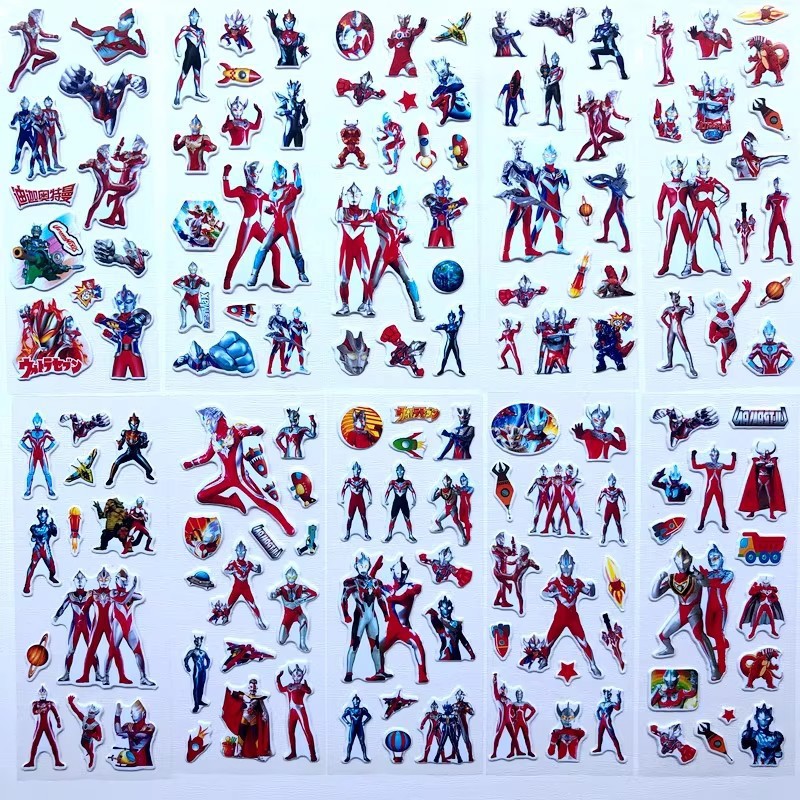 10 Stück Cartoon Ultraman 3D-B – Laptop Accessories Diy Bewertung und Preis