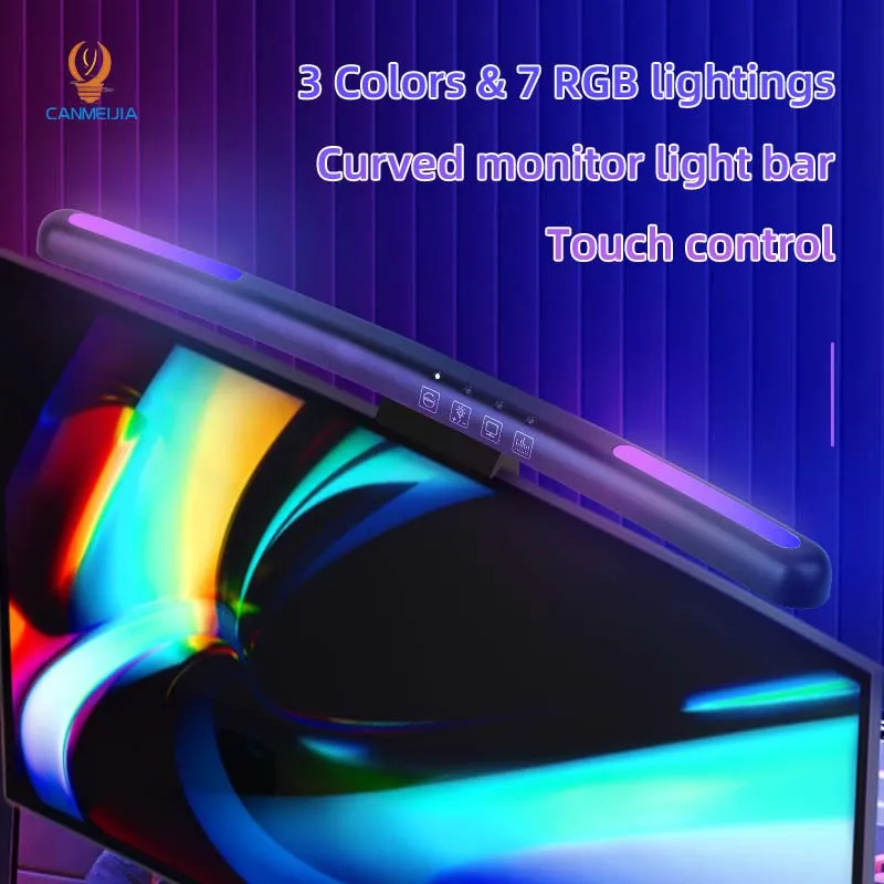 Gebogene LED-Monitor Licht lei – Monitor Portable Usb Bewertung und Preis