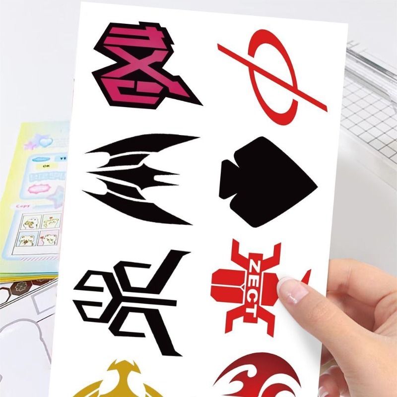 60 Blatt Kamen Rider Logo-Aufk – Laptop Accessories Decoration Bewertung und Preis