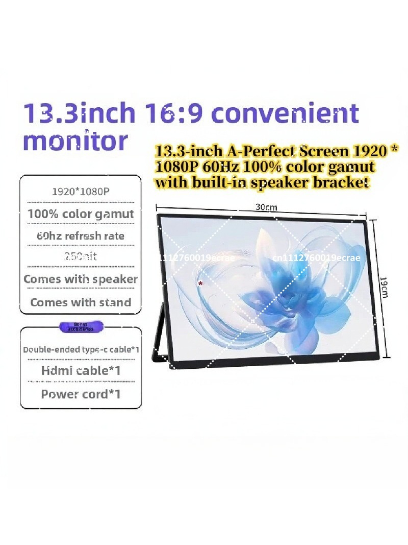 Tragbarer 4K-Monitor für Lapto – Monitor Portable Usb Bewertung und Preis